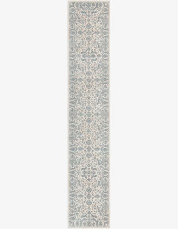 Teal Uptown Central Park Runner Rug
