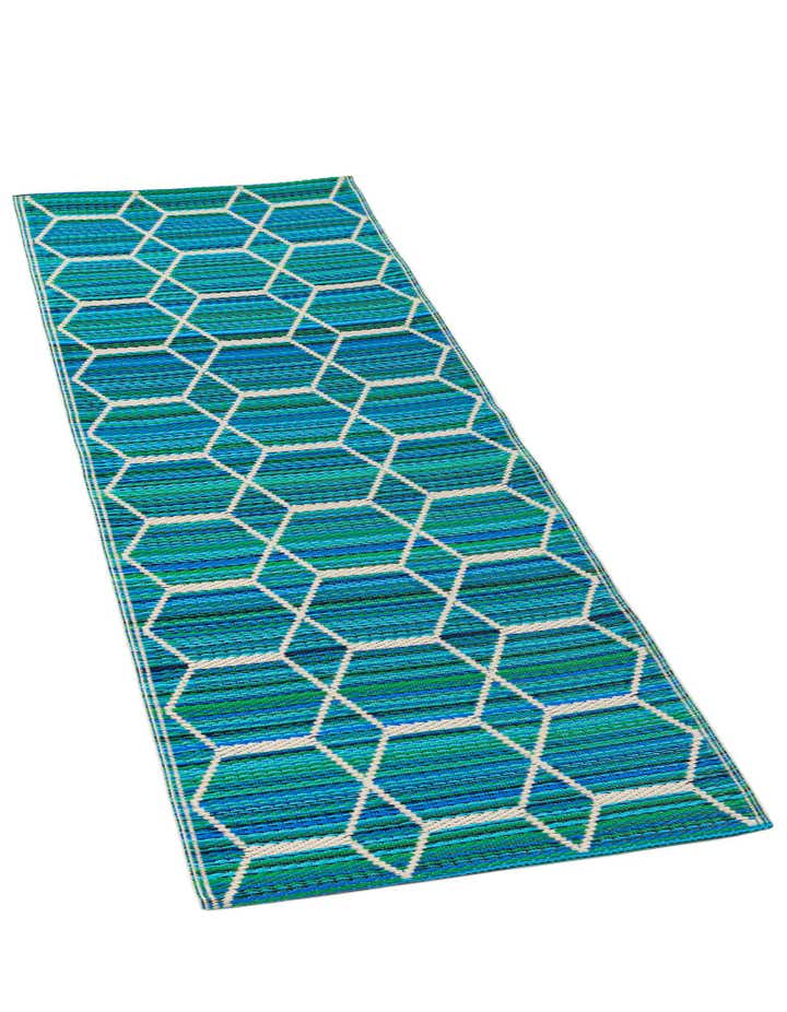 2' x 6' Easy-Clean Vista Breeze Indoor / Outdoor Runner Rug