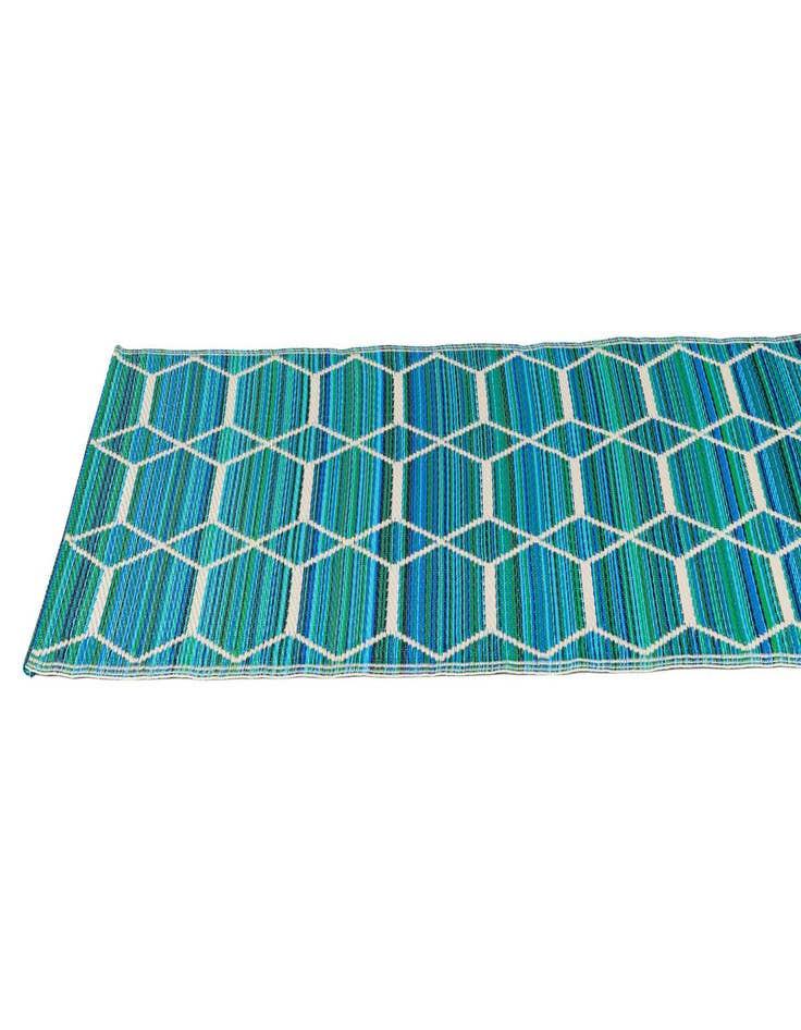 Detail image of 2' x 6'  Washable Vista Breeze Indoor / Outdoor Runner Rug