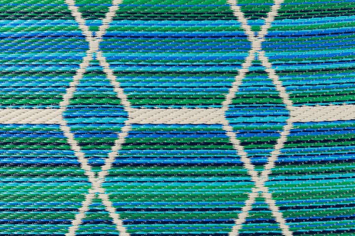 2' x 6' Easy-Clean Vista Breeze Indoor / Outdoor Runner Rug