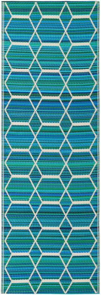 Detail image of 2' x 6' Easy-Clean Vista Breeze Indoor / Outdoor Runner Rug