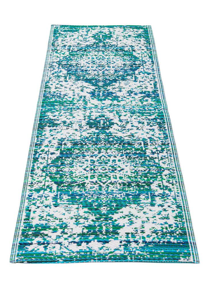 2' x 6' Easy-Clean Vista Breeze Indoor / Outdoor Runner Rug