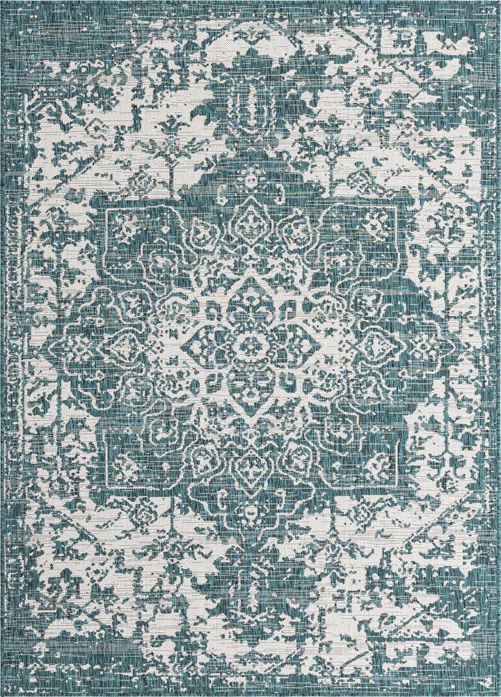 1' 4 x 1' 4 Easy-Clean Jill Zarin Dubai Indoor / Outdoor Sample Rug