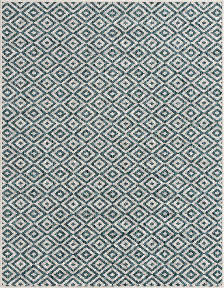 Detail image of 1' 4 x 1' 4 Easy-Clean Jill Zarin Costa Rica Indoor / Outdoor Sample Rug