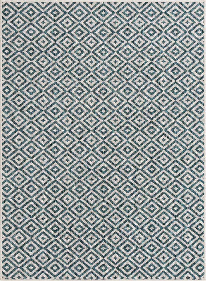 1' 4 x 1' 4 Easy-Clean Jill Zarin Costa Rica Indoor / Outdoor Sample Rug