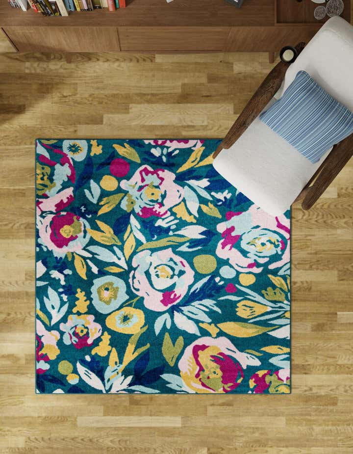 7' 10 x 7' 10 Bloom Square Rug
