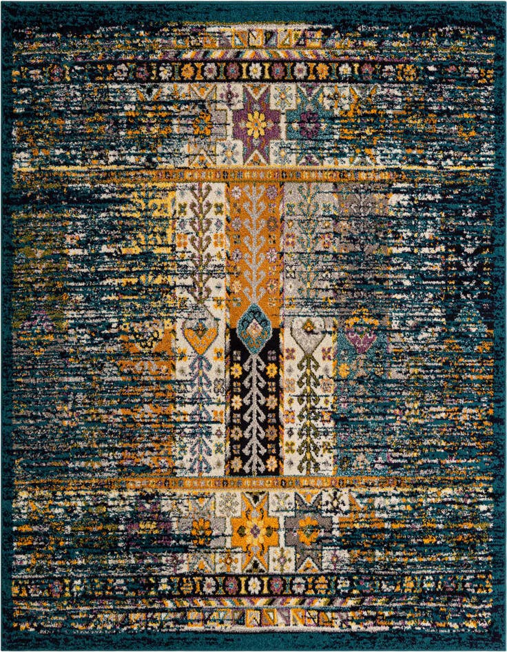 Detail image of 7' 10 x 7' 10 Carrington Square Rug