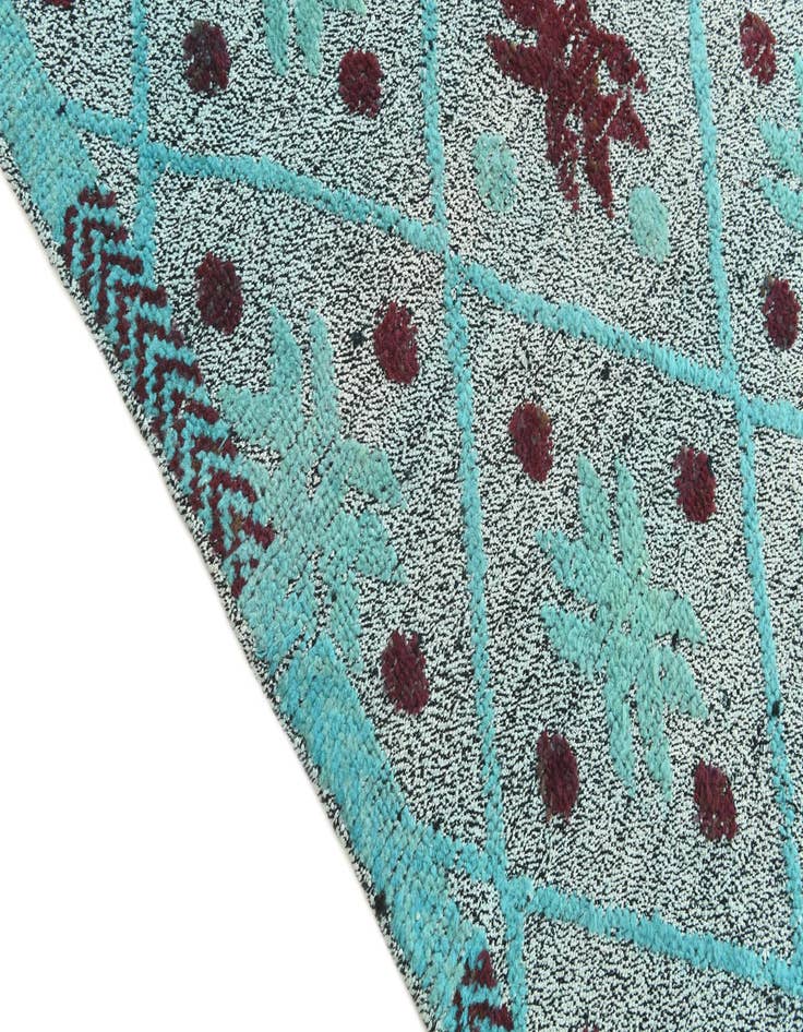 Detail image of 8' 6 x 9' 7  Hand Knotted Darya Wool Square Rug