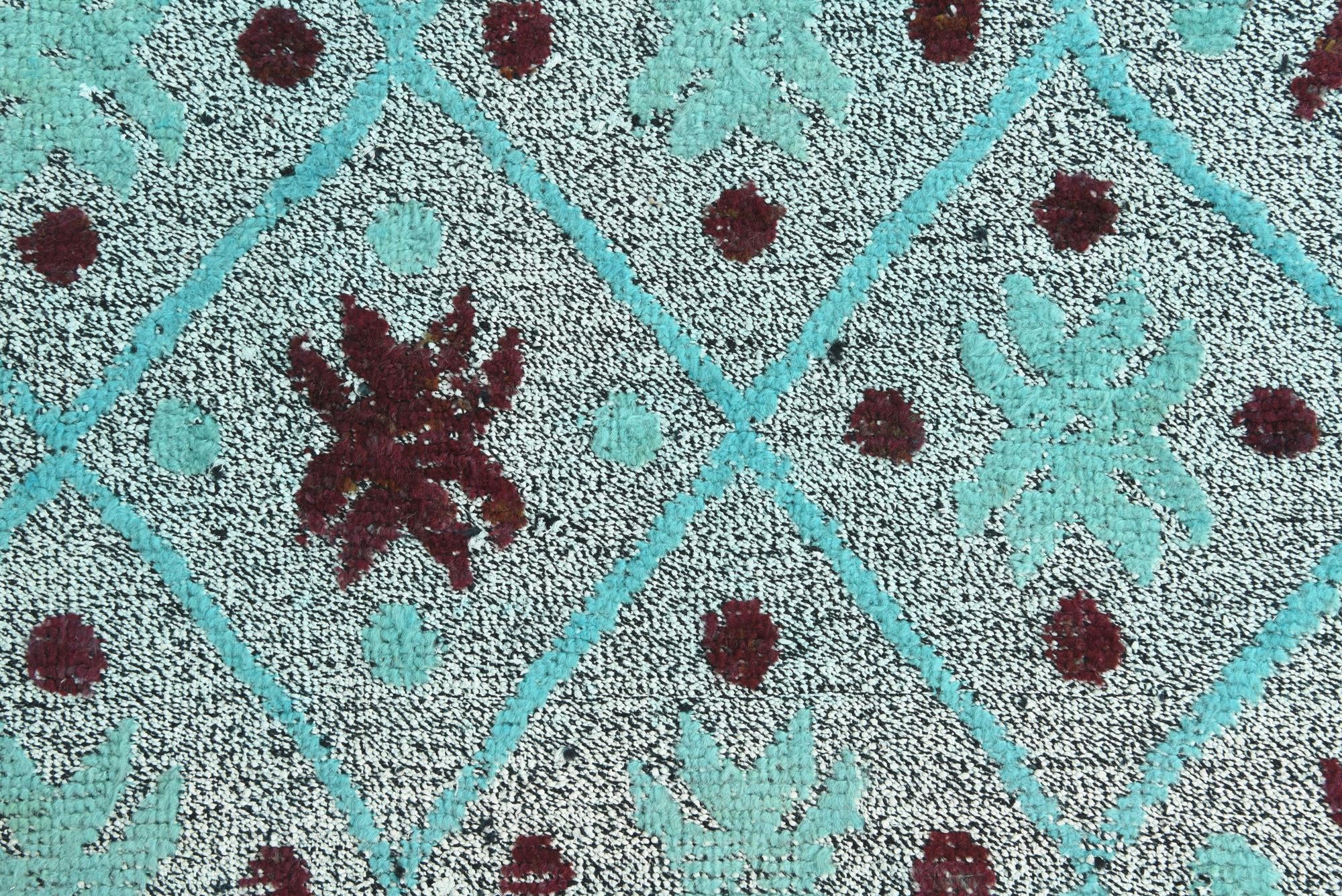 8' 6 x 9' 7 Hand Knotted Darya Wool Square Rug