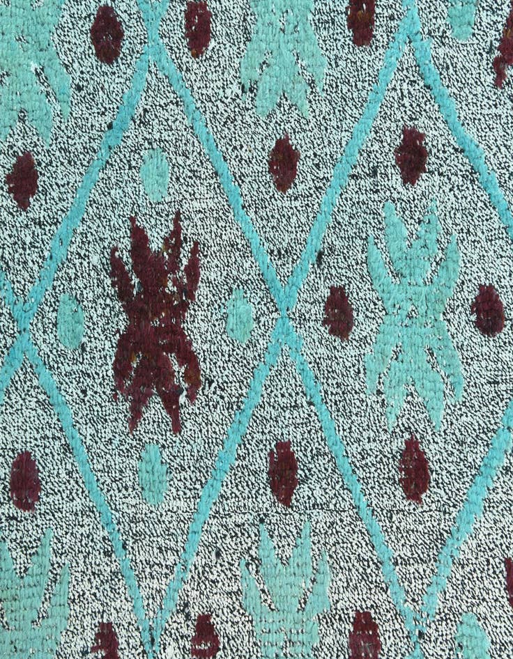 Detail image of 8' 6 x 9' 7  Hand Knotted Darya Wool Square Rug