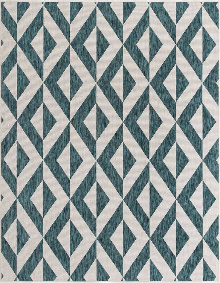 Detail image of 7' 10 x 7' 10 Easy-Clean Jill Zarin Napa Indoor / Outdoor Square Rug