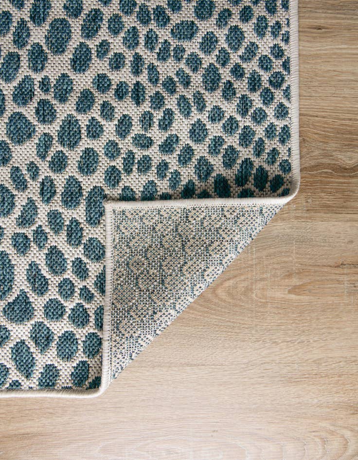Detail image of 7' 10 x 7' 10  Washable Jill Zarin Cape Town Indoor / Outdoor Square Rug