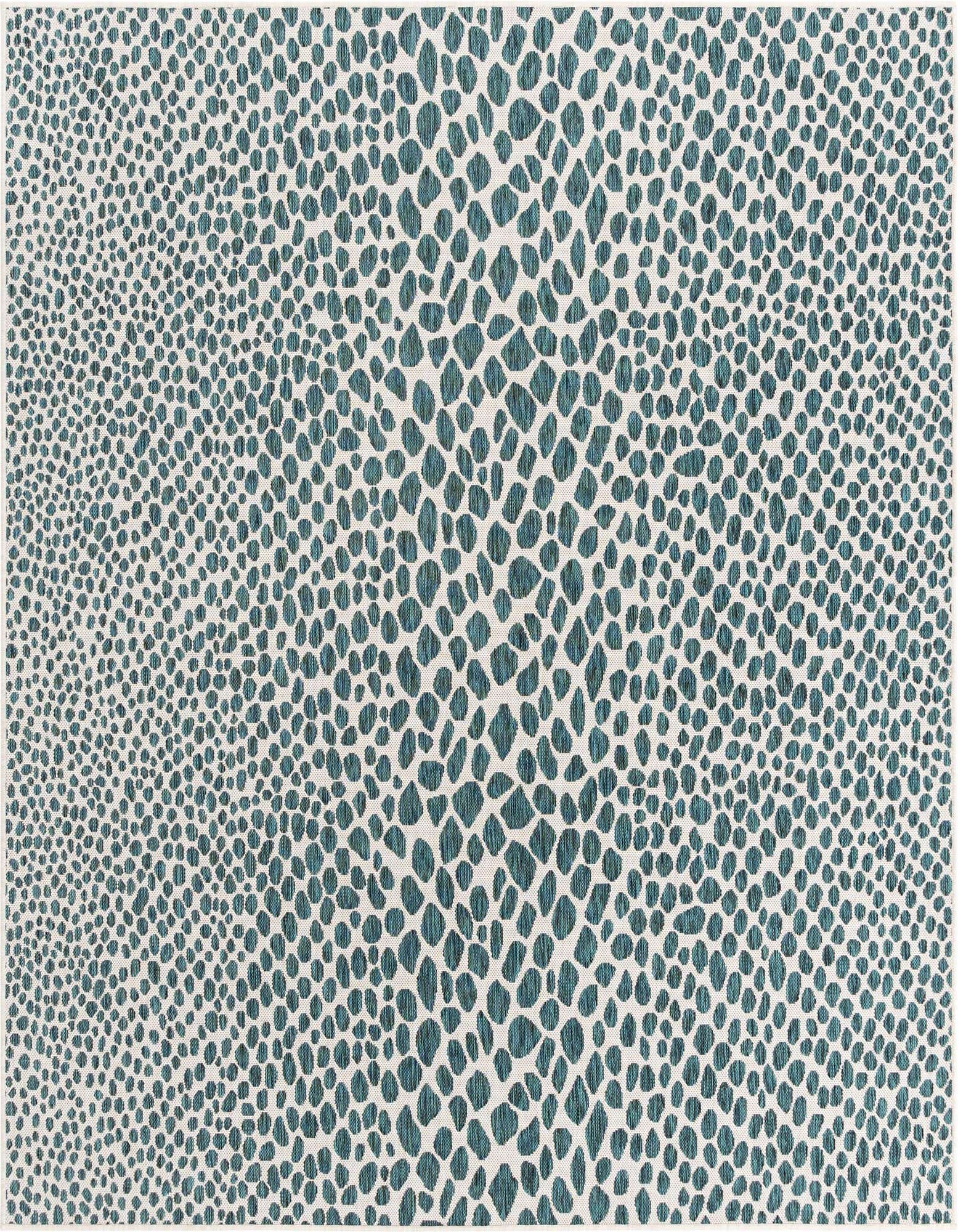 7' 10 x 7' 10 Easy-Clean Jill Zarin Cape Town Indoor / Outdoor Square Rug
