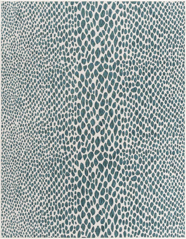 Detail image of 7' 10 x 7' 10 Easy-Clean Jill Zarin Cape Town Indoor / Outdoor Square Rug