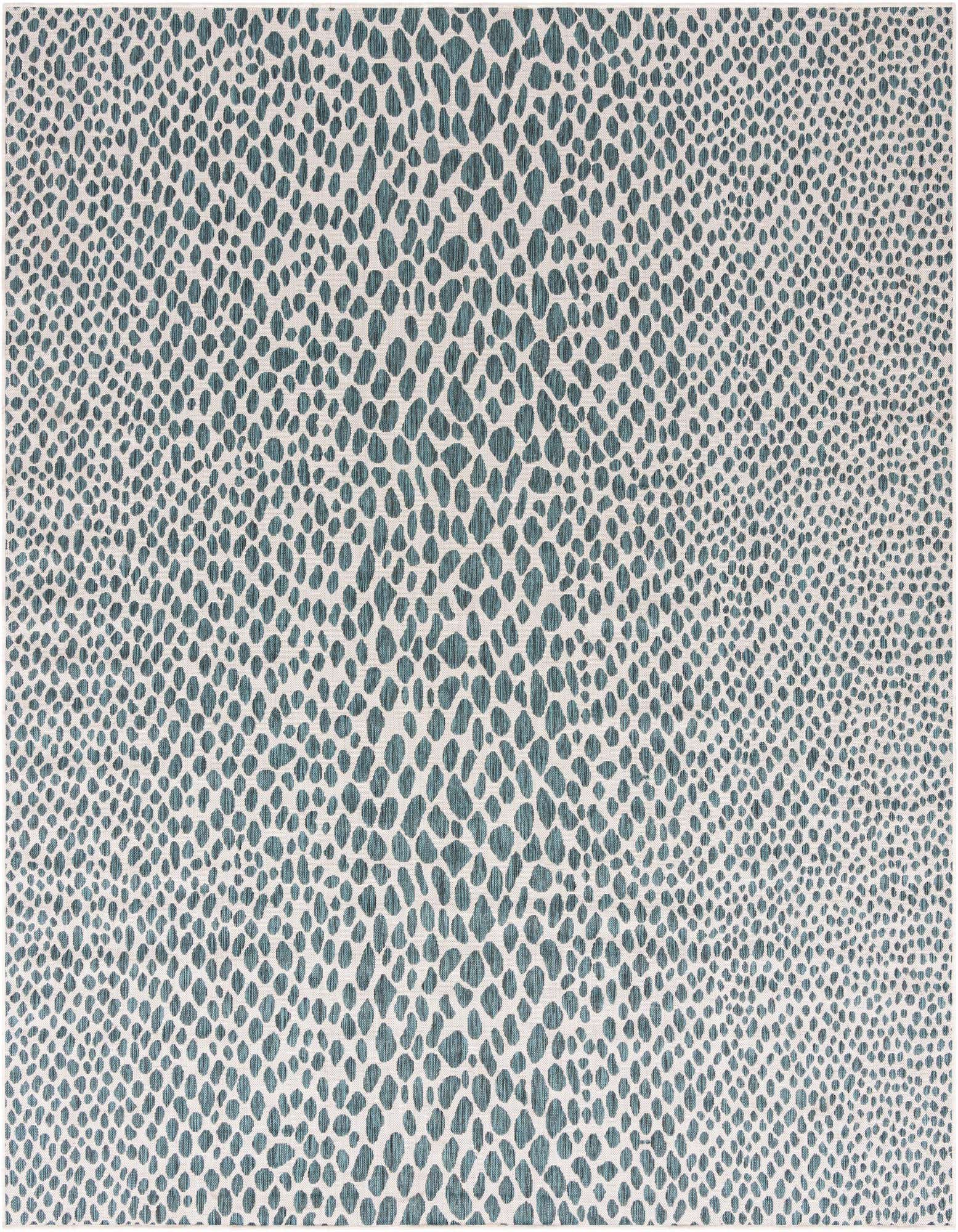 10' 8 x 10' 8 Easy-Clean Jill Zarin Cape Town Indoor / Outdoor Square Rug