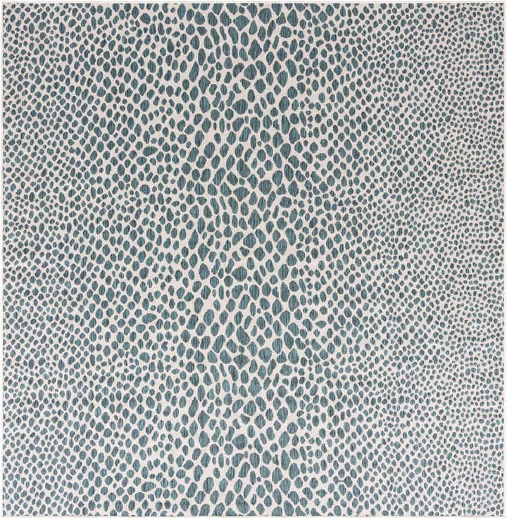 10' 8 x 10' 8 Easy-Clean Jill Zarin Cape Town Indoor / Outdoor Square Rug