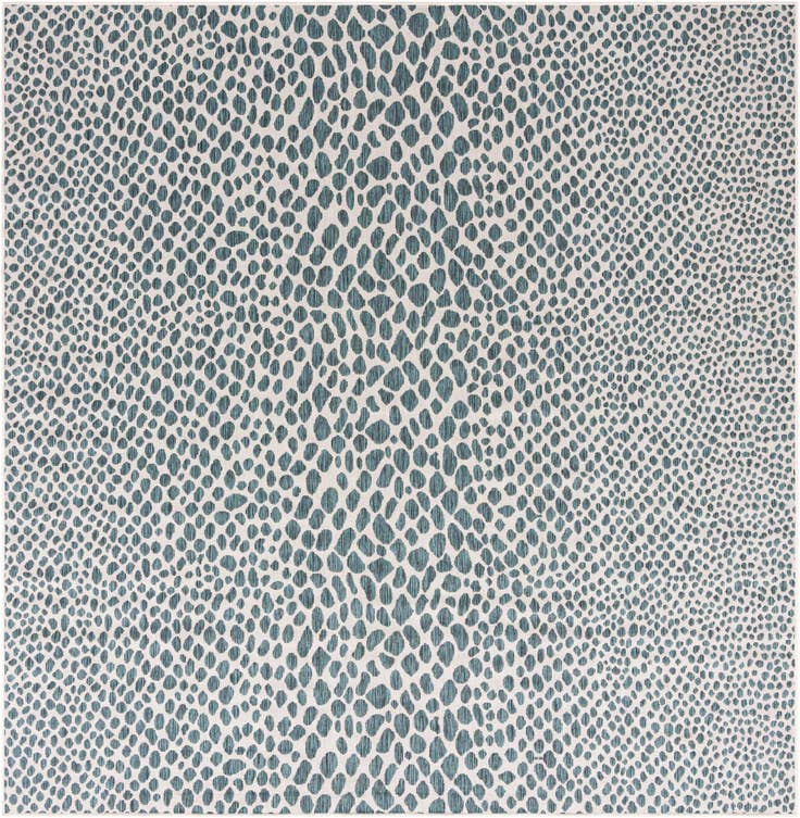 Detail image of 10' 8 x 10' 8 Easy-Clean Jill Zarin Cape Town Indoor / Outdoor Square Rug