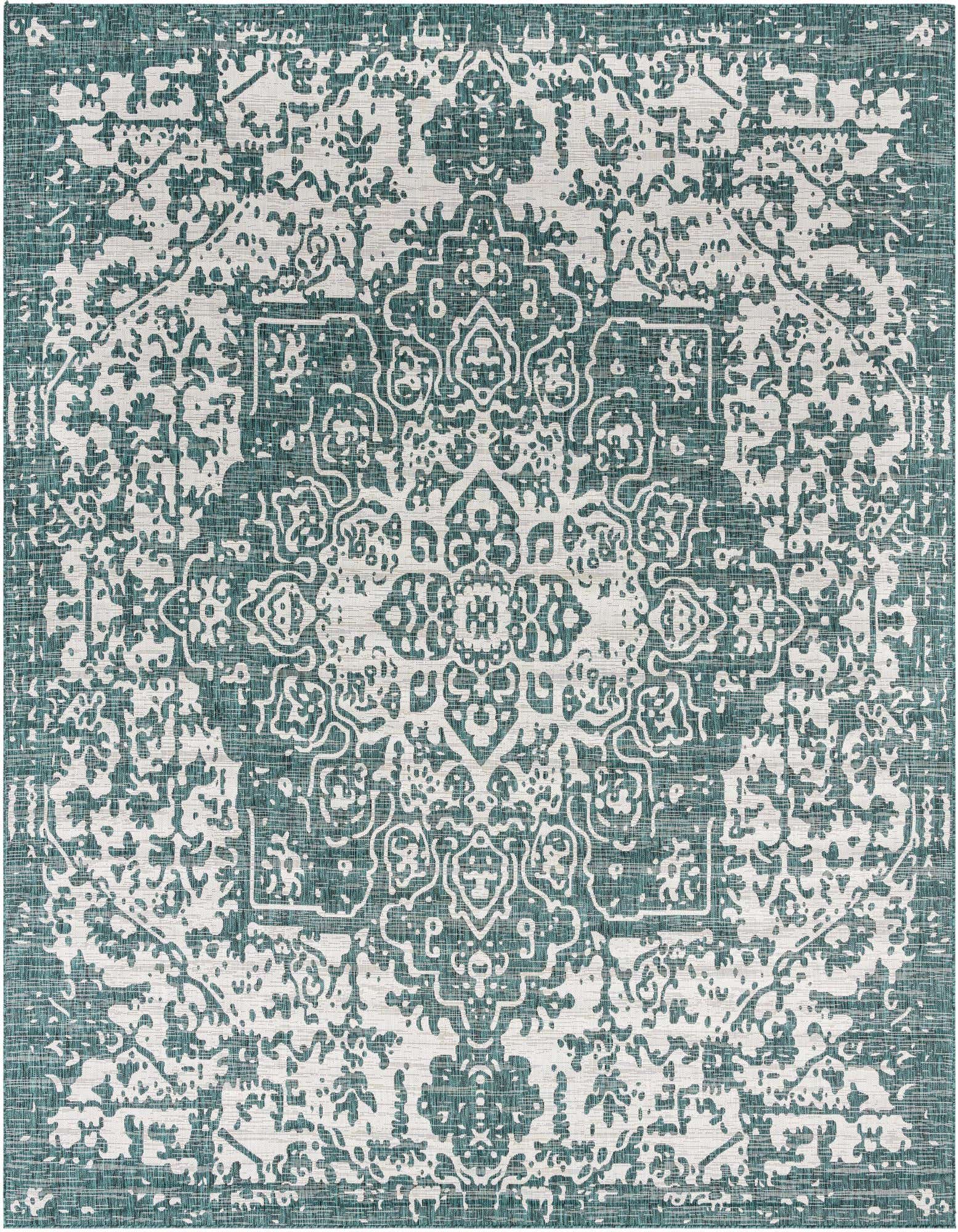 13' x 13' Easy-Clean Jill Zarin Dubai Indoor / Outdoor Square Rug
