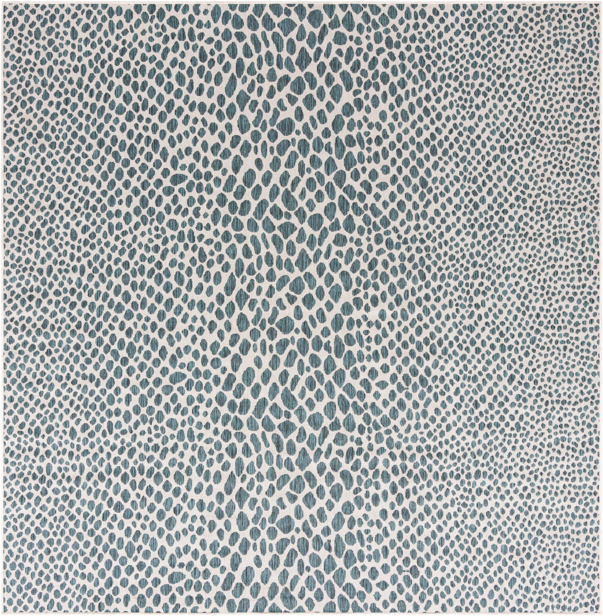 Primary image 10' 8 x 10' 8  Washable Jill Zarin Cape Town Indoor / Outdoor Square Rug