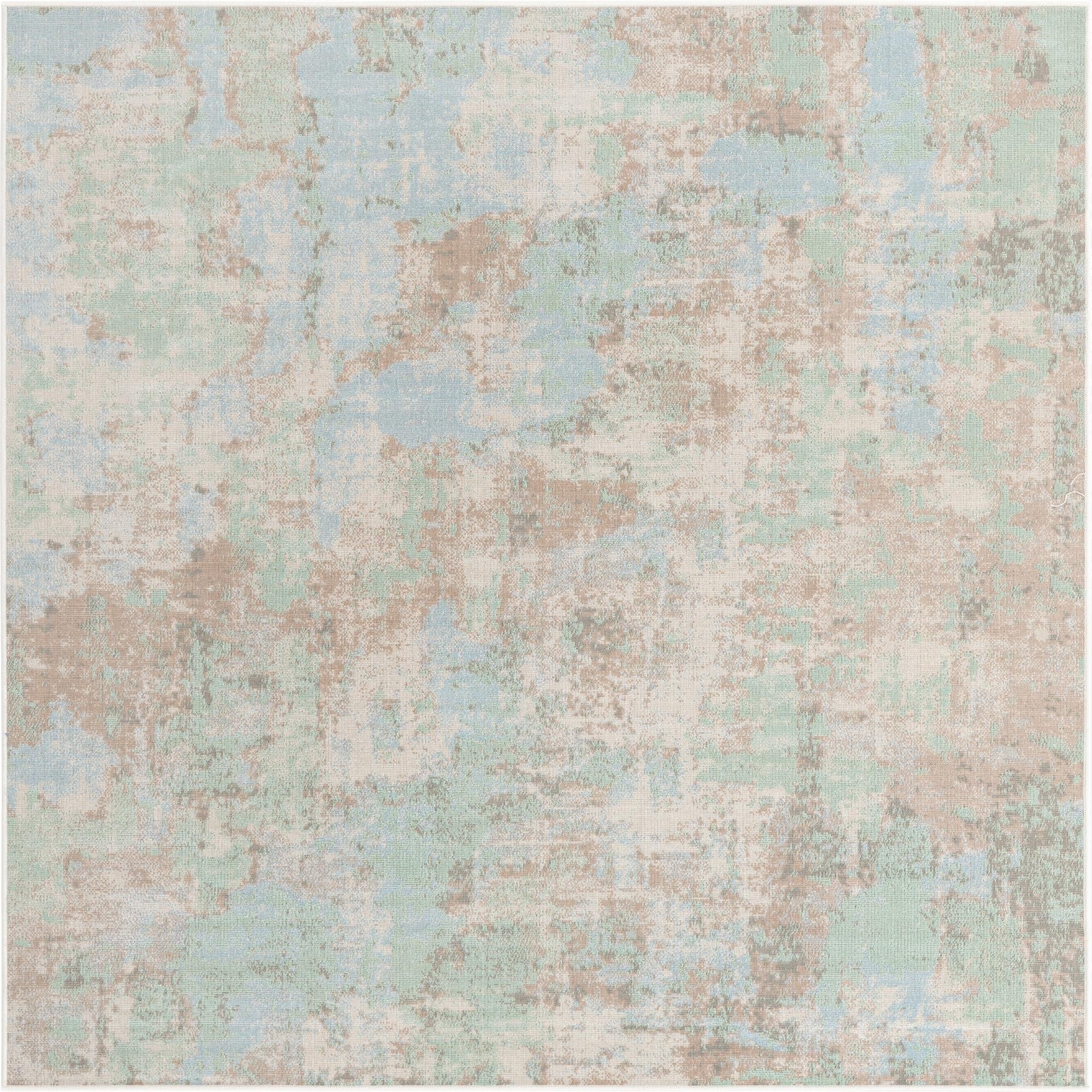 6' x 6' Lotus Square Rug