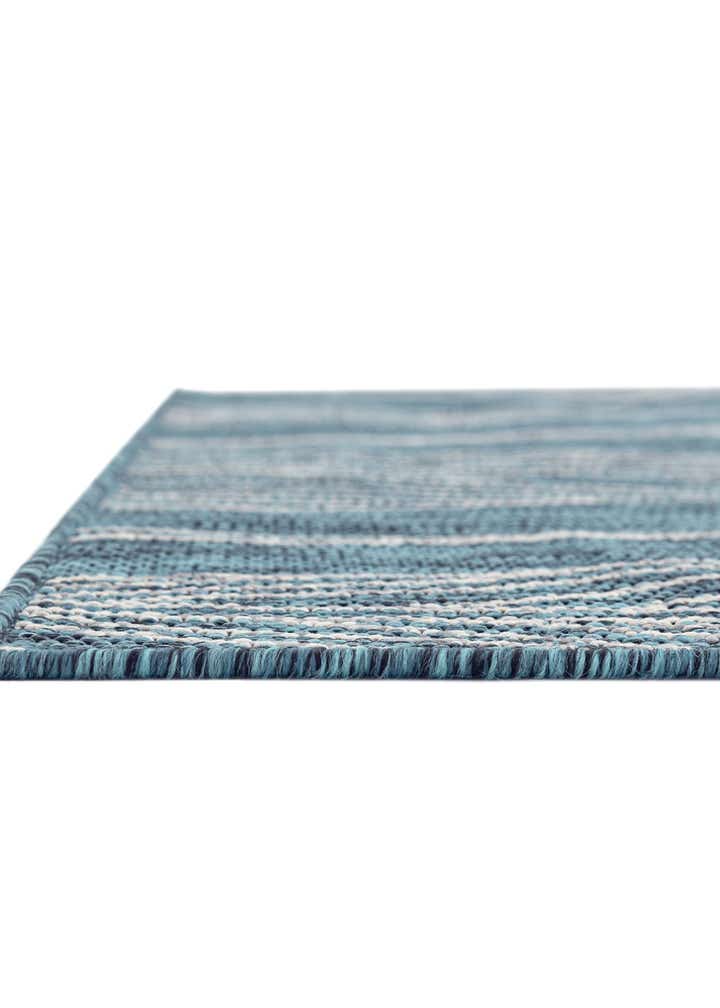 10' 8 x 10' 8 Easy-Clean Botanical Indoor / Outdoor Square Rug