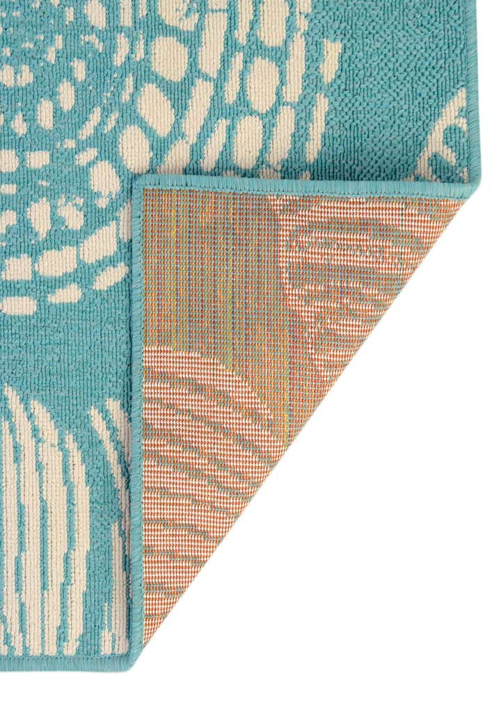 7' 10 x 7' 10 Easy-Clean Coastal Indoor / Outdoor Square Rug