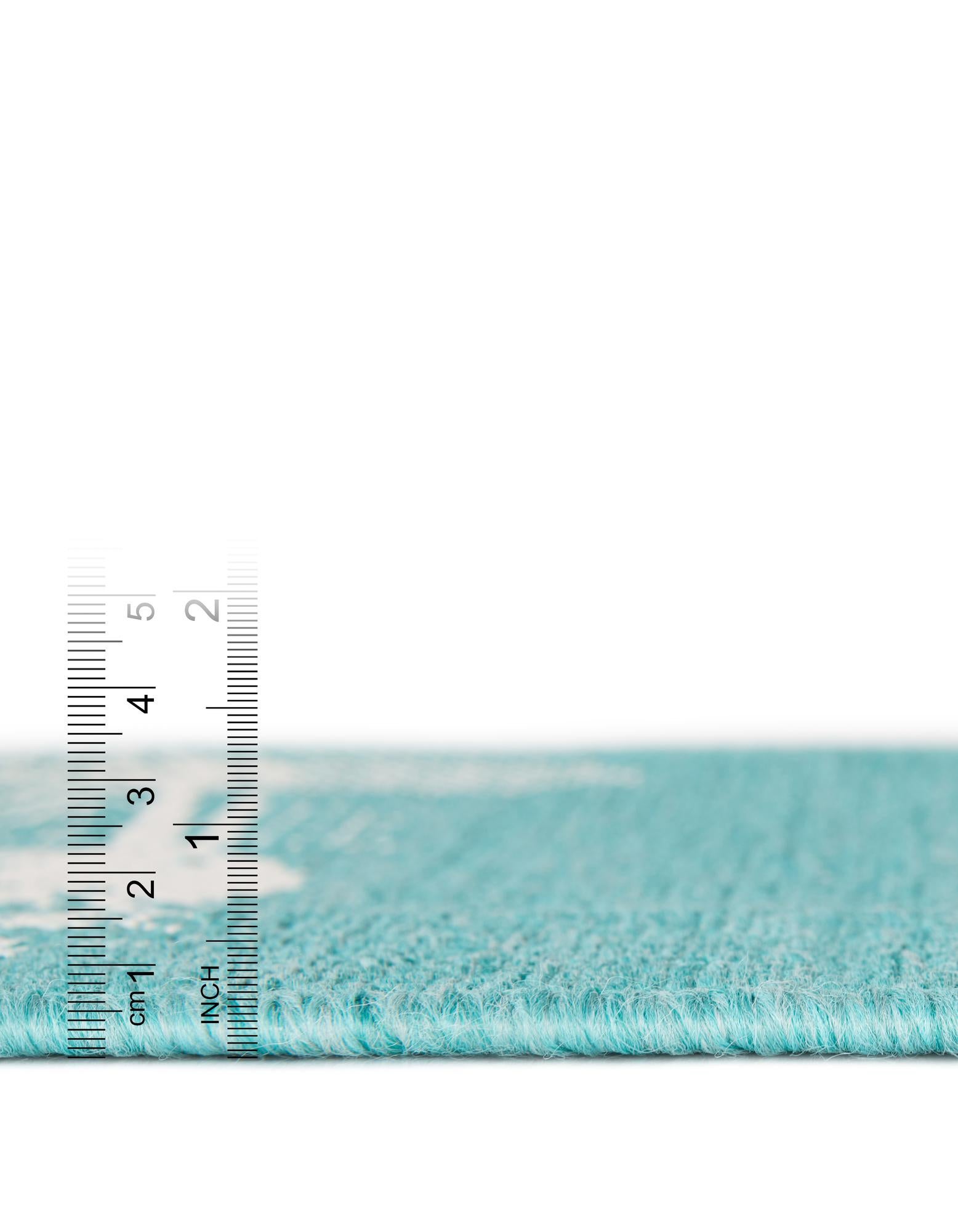 7' 10 x 7' 10 Easy-Clean Coastal Indoor / Outdoor Square Rug