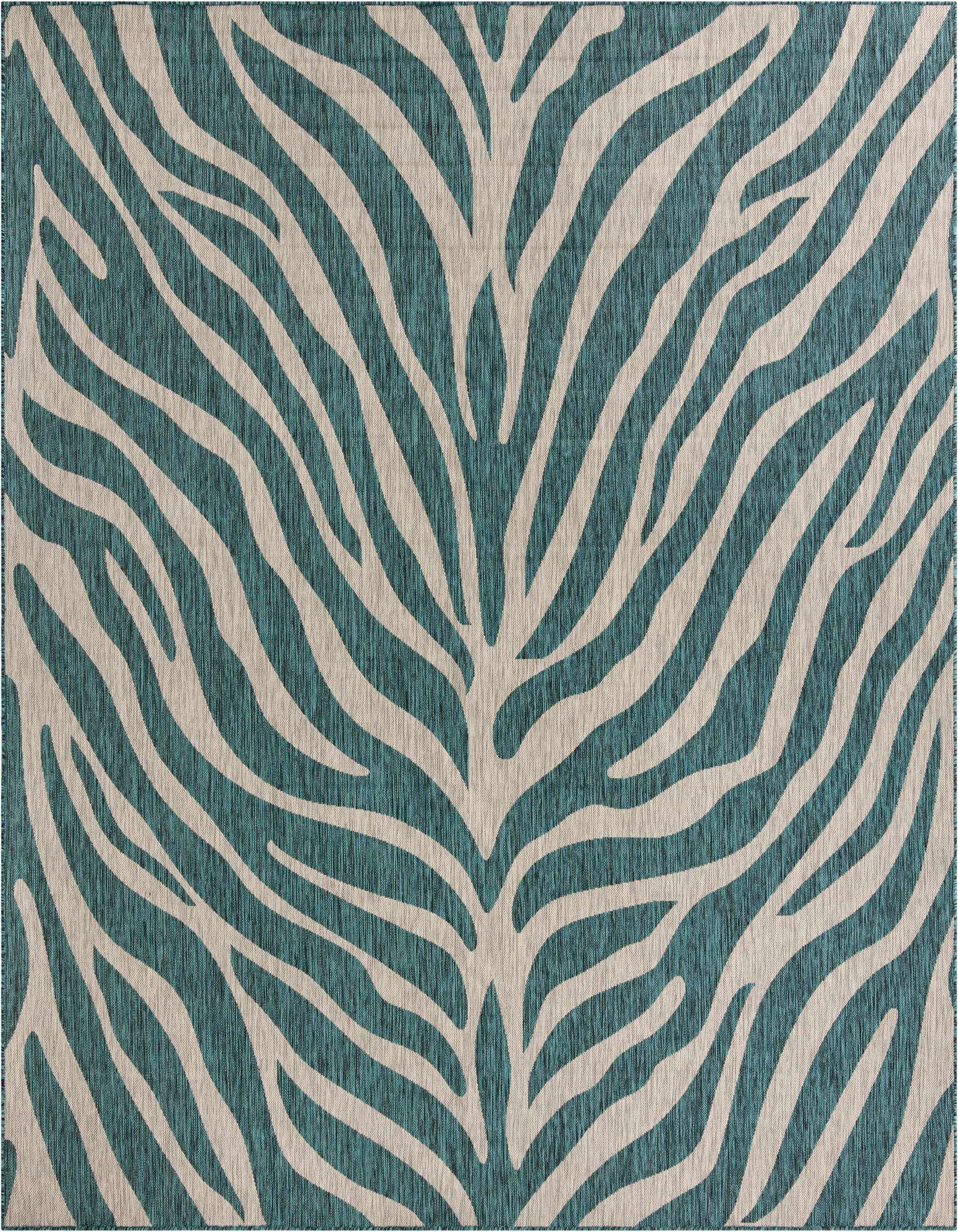 10' x 10' Easy-Clean Safari Indoor / Outdoor Square Rug