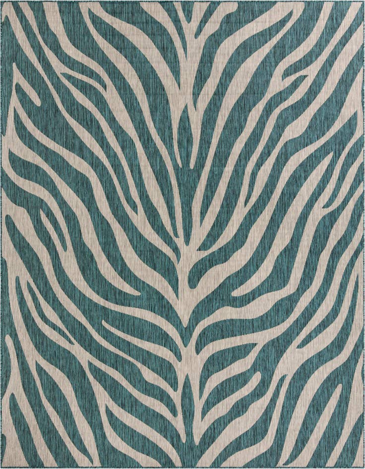 Detail image of 10' x 10' Easy-Clean Safari Indoor / Outdoor Square Rug