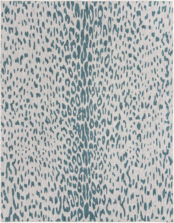 Detail image of 10' x 10' Easy-Clean Safari Indoor / Outdoor Square Rug