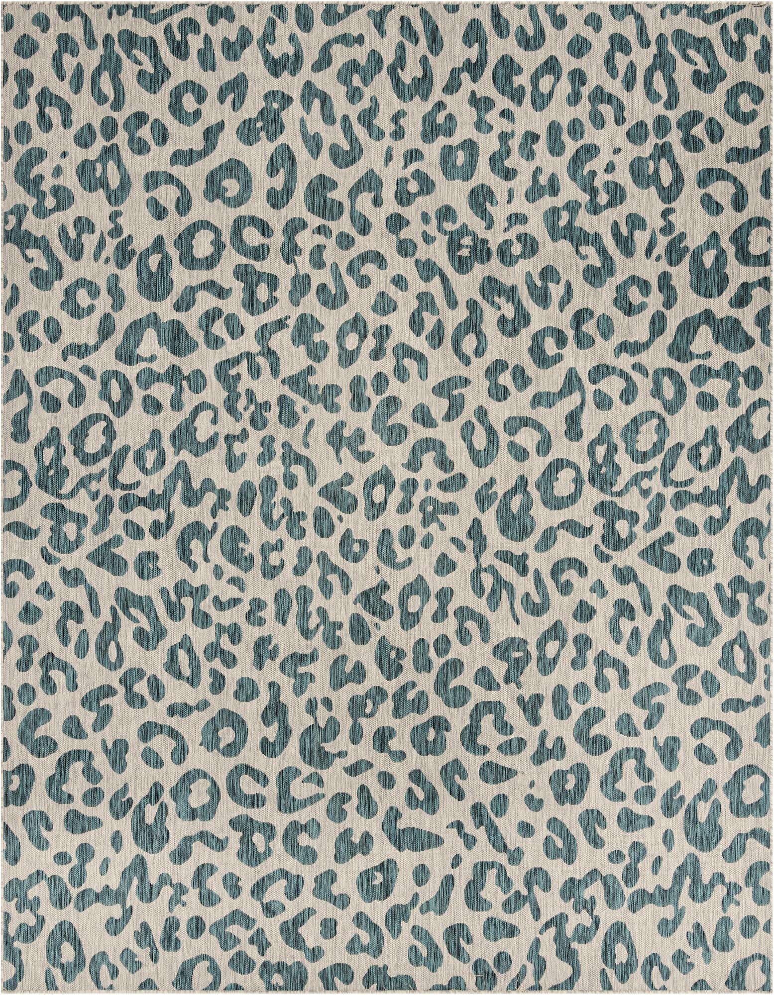 10' 8 x 10' 8 Easy-Clean Safari Indoor / Outdoor Square Rug