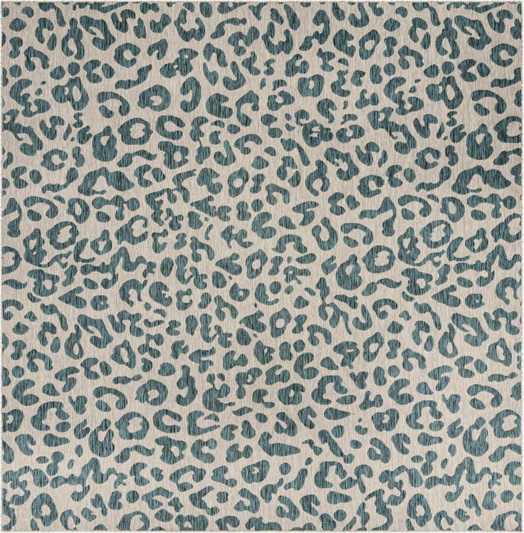 Detail image of 10' 8 x 10' 8 Easy-Clean Safari Indoor / Outdoor Square Rug
