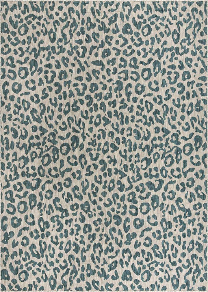 13' x 13' Easy-Clean Safari Indoor / Outdoor Square Rug