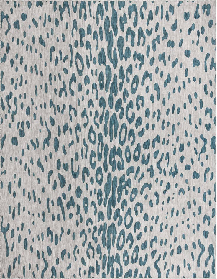 Detail image of 13' x 13' Easy-Clean Safari Indoor / Outdoor Square Rug