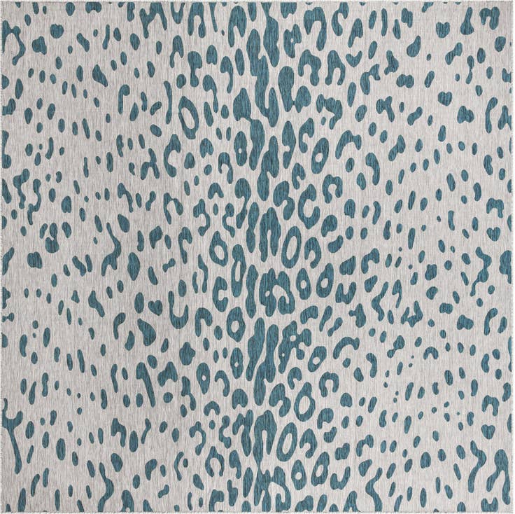 Detail image of 13' x 13' Easy-Clean Safari Indoor / Outdoor Square Rug