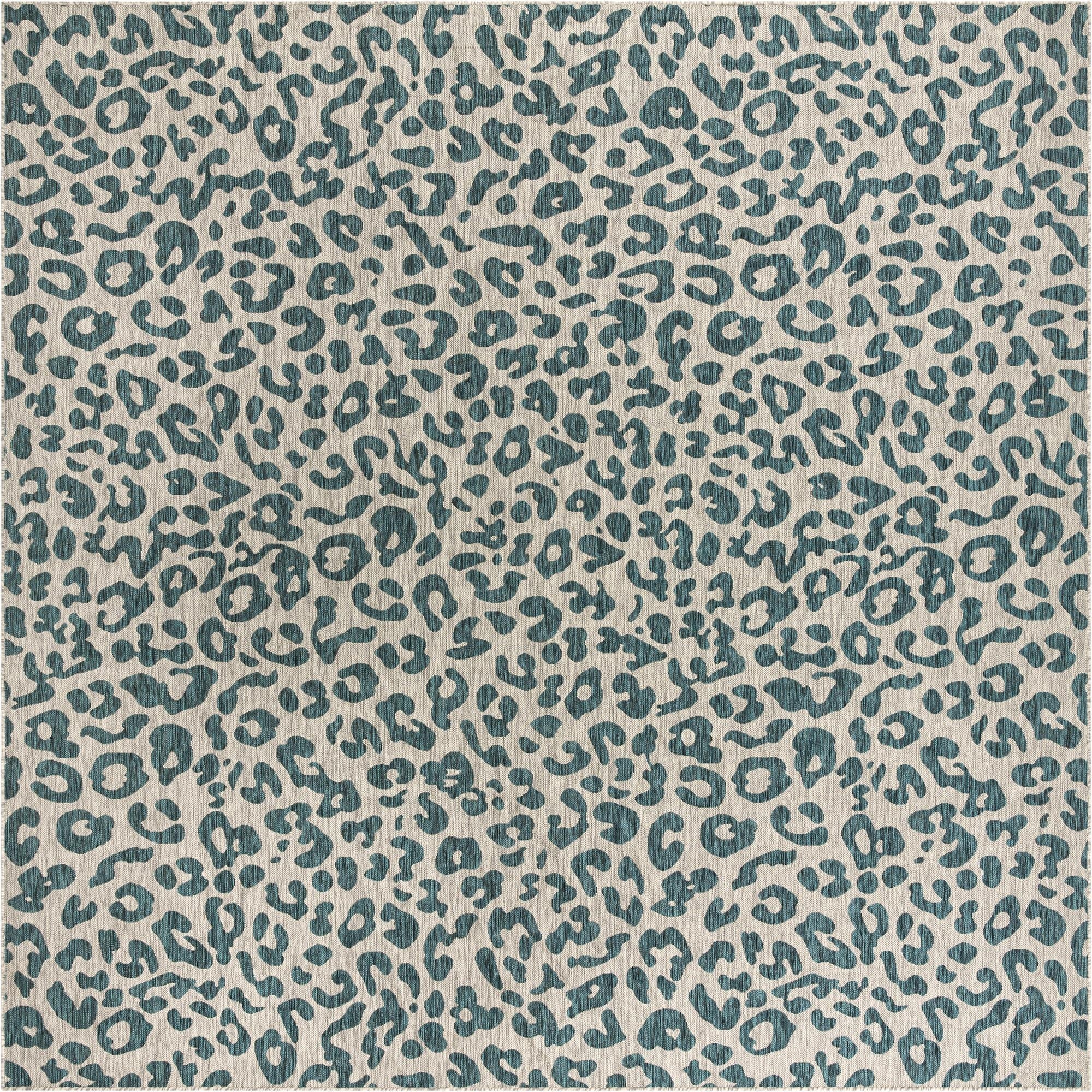 Primary image 13' x 13'  Washable Safari Indoor / Outdoor Square Rug