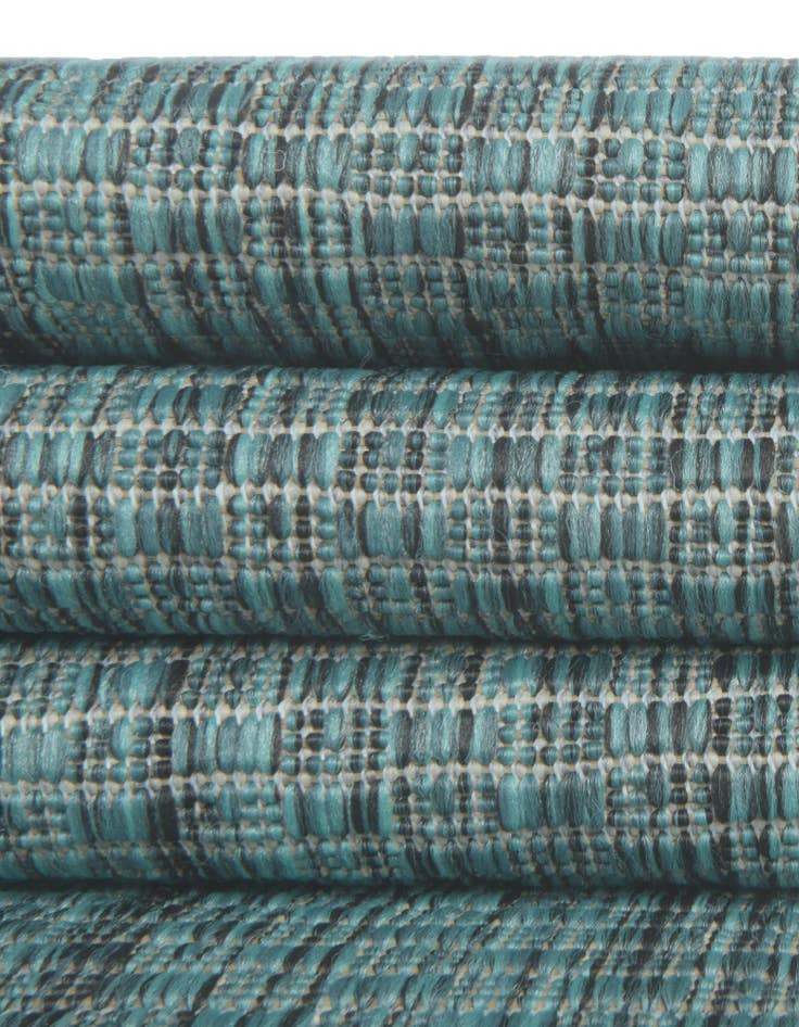 Detail image of 7' 10 x 7' 10 Easy-Clean Solid Indoor / Outdoor Square Rug