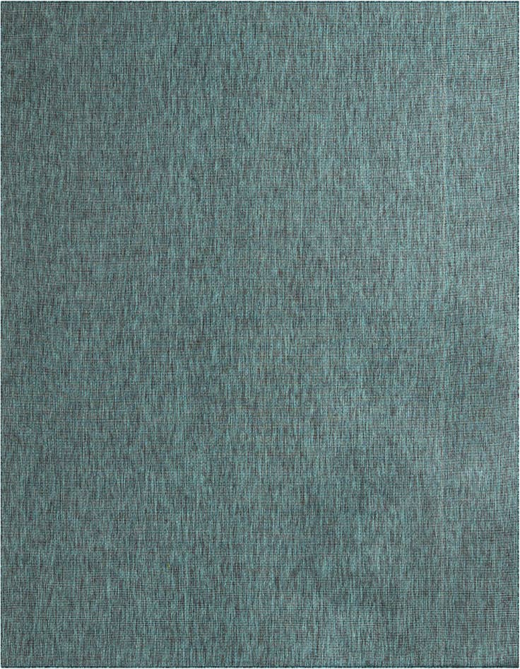 Detail image of 13' x 13' Easy-Clean Solid Indoor / Outdoor Square Rug