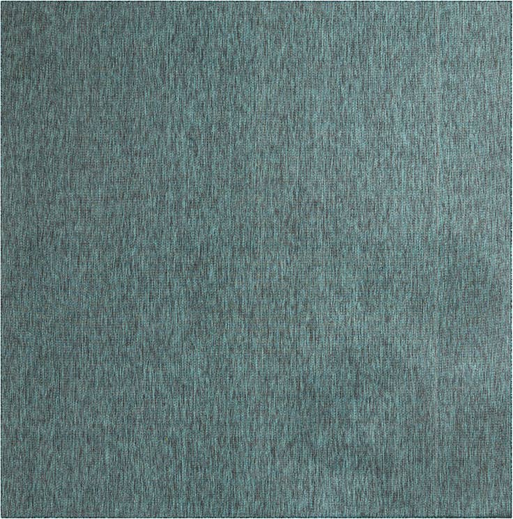 Detail image of 13' x 13' Easy-Clean Solid Indoor / Outdoor Square Rug