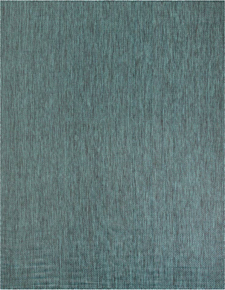 Detail image of 10' x 10' Easy-Clean Solid Indoor / Outdoor Square Rug