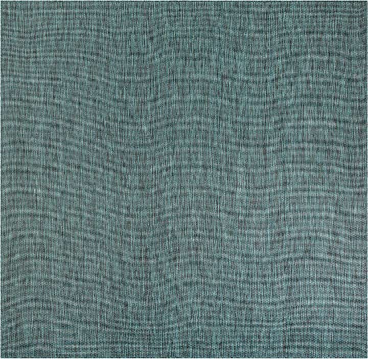 10' x 10' Easy-Clean Solid Indoor / Outdoor Square Rug