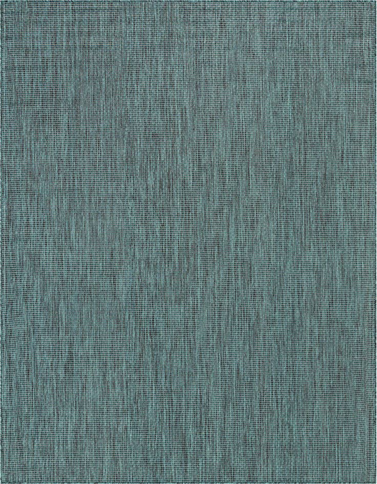 Detail image of 7' 10 x 7' 10 Easy-Clean Solid Indoor / Outdoor Square Rug