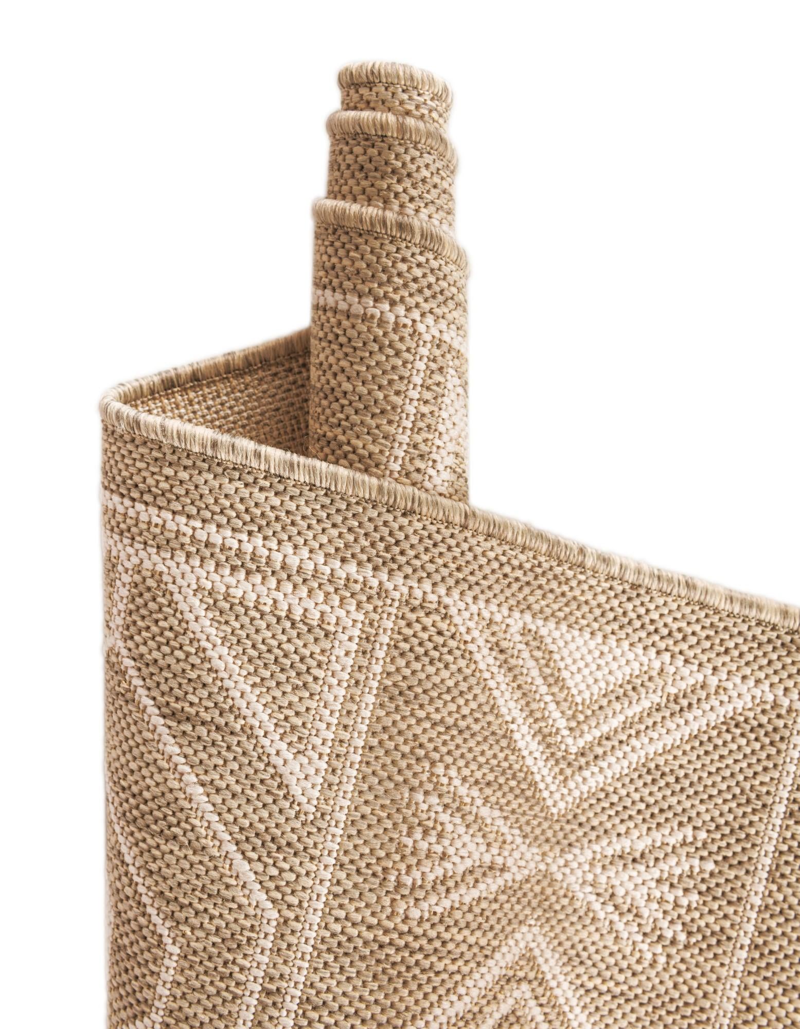 12' x 12' Easy-Clean Southwestern Indoor / Outdoor Square Rug