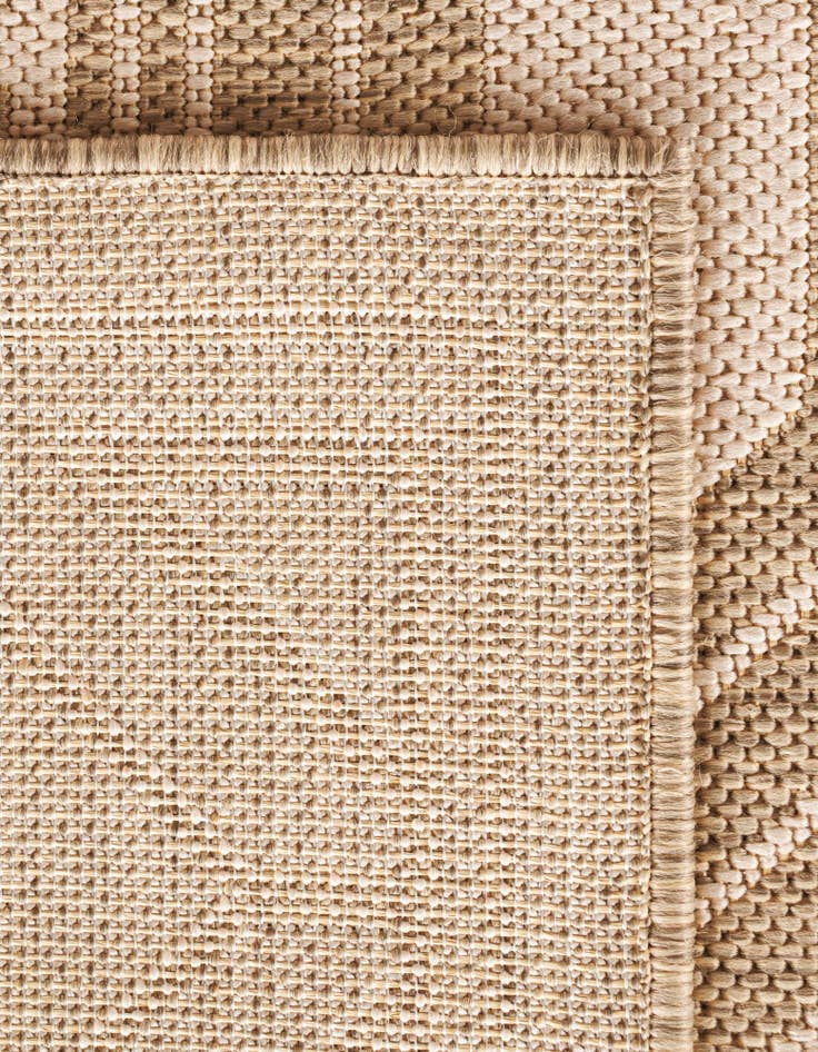 Detail image of 12' x 12' Easy-Clean Southwestern Indoor / Outdoor Square Rug