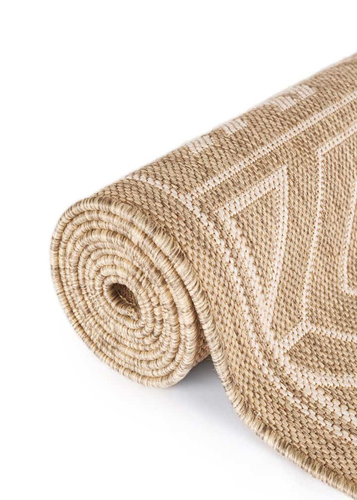 12' x 12' Easy-Clean Southwestern Indoor / Outdoor Square Rug