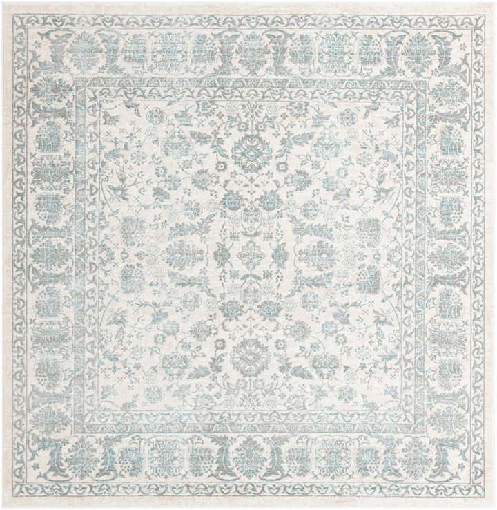 7' 10 x 7' 10 Uptown Central Park Square Rug