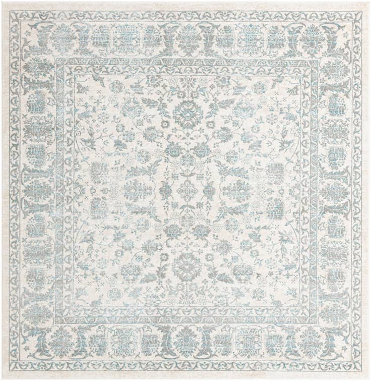 Detail image of Jill Zarin 7' 10 x 7' 10 Uptown Central Park Square Rug