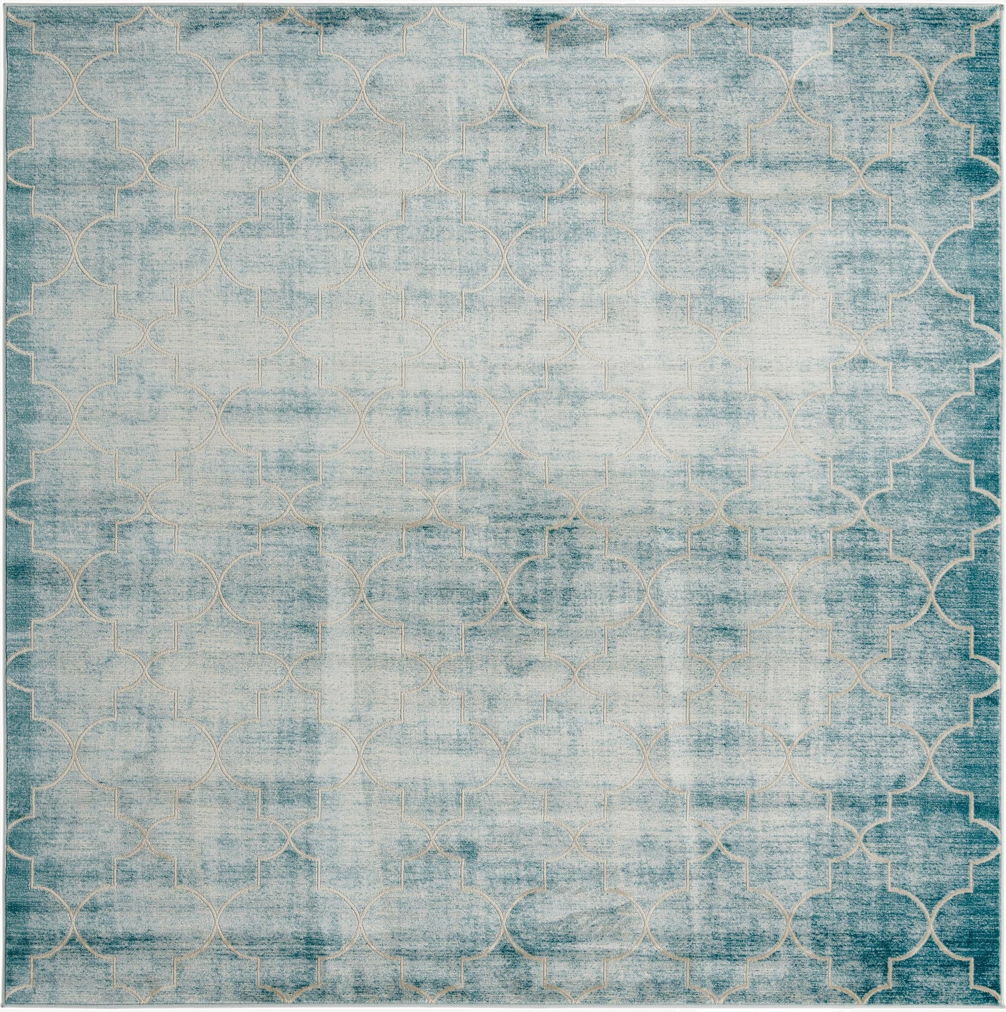 7' 10 x 7' 10 Uptown Lincoln Center Square Rug