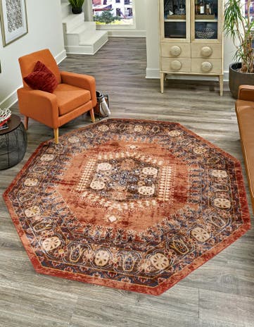 6' x 6' Arcadia Octagon Rug
