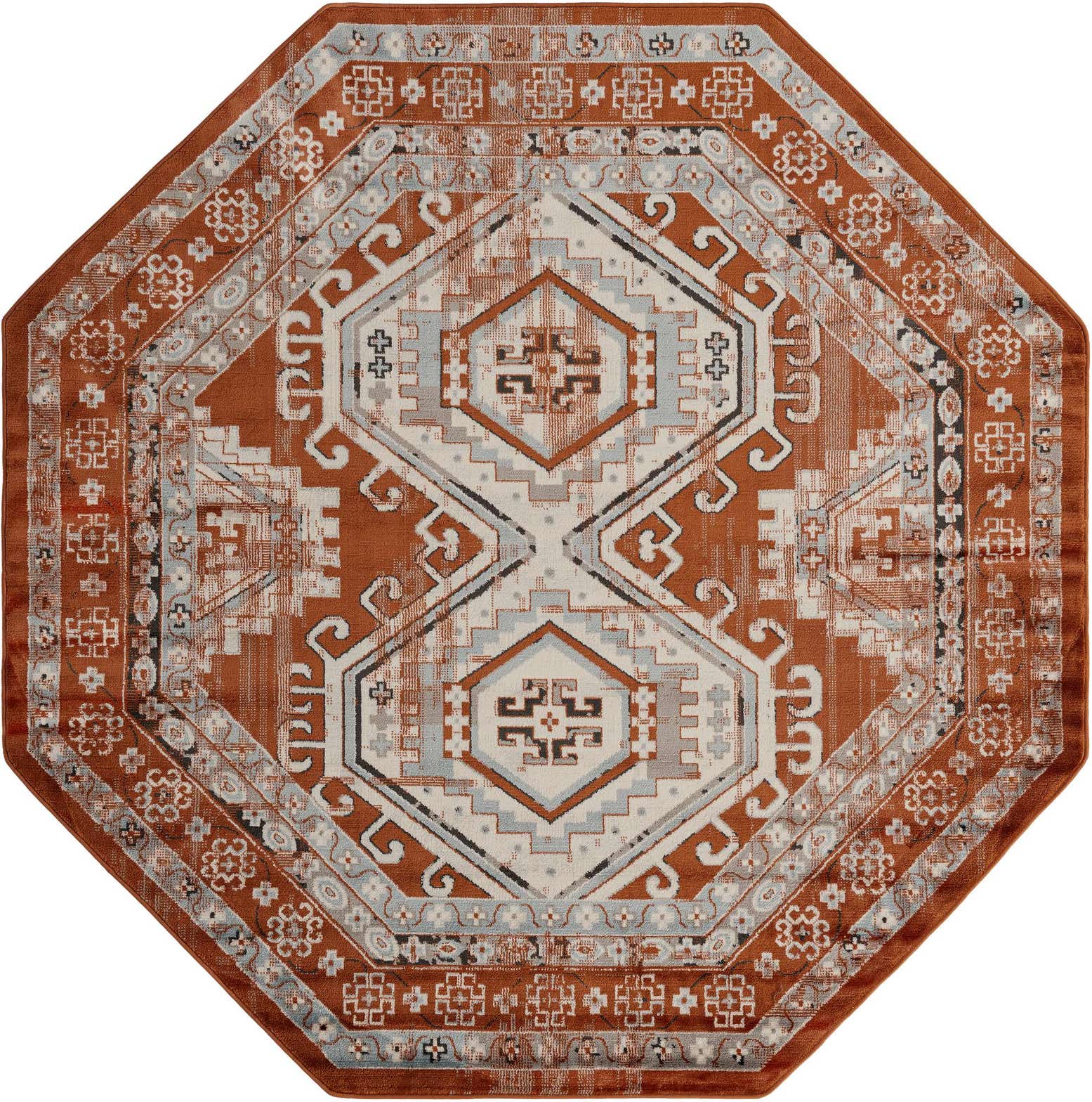 7' 10 x 7' 10 Charlotte Octagon Rug